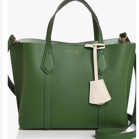 tory burch perry small tote Arugula - Picture 6 of 7